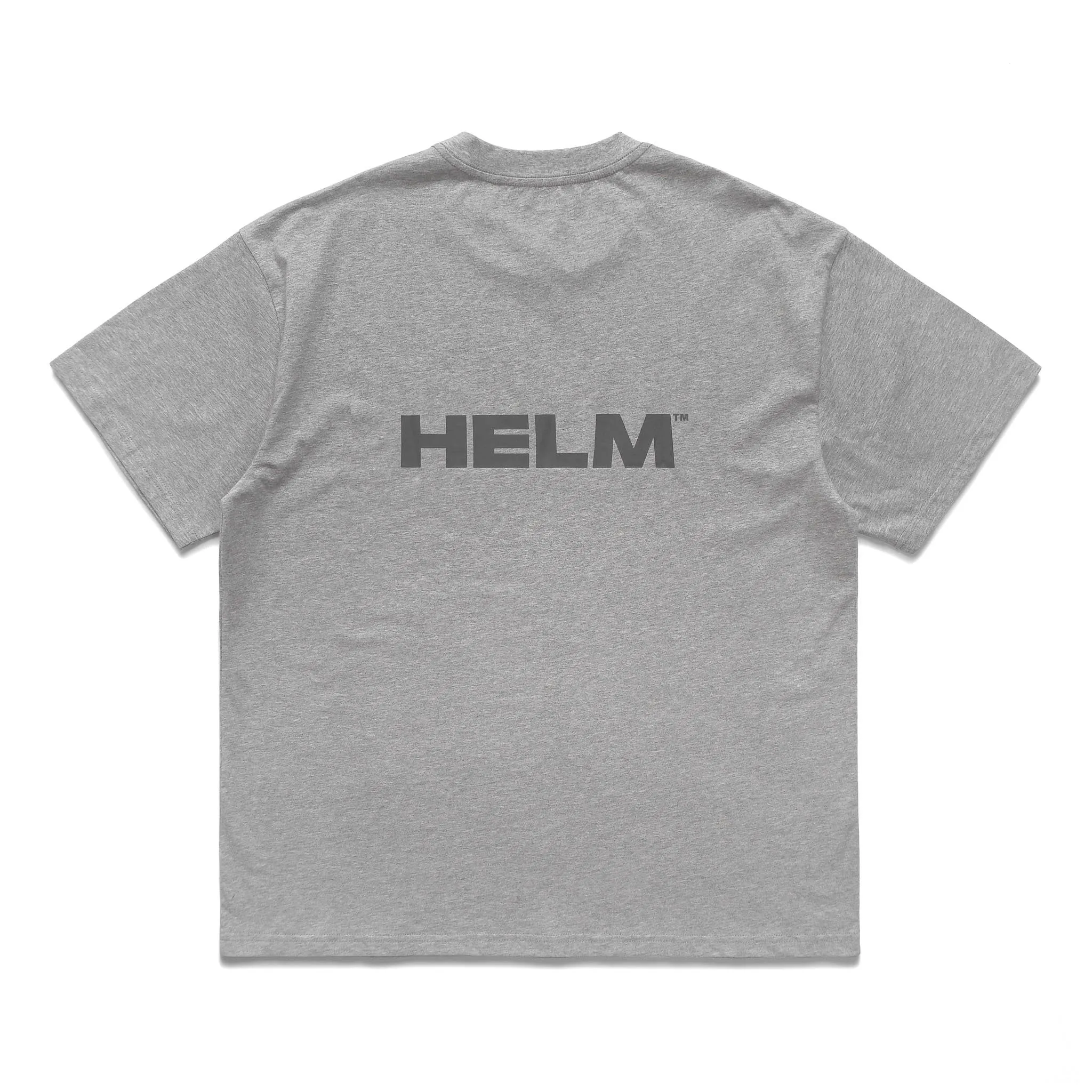 Block Logo Tee | Heather Grey