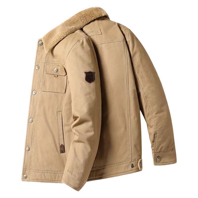 Casual Versatile Workwear Coat Male