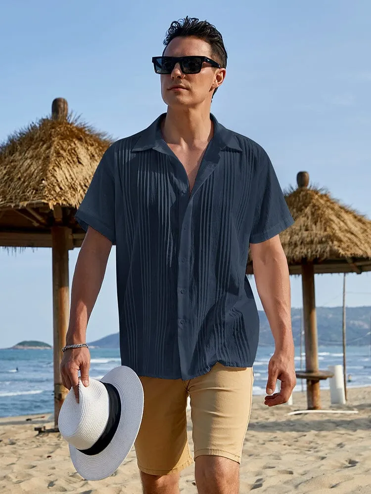 Cotton Relaxed Fit Beach Shirt (US Only)