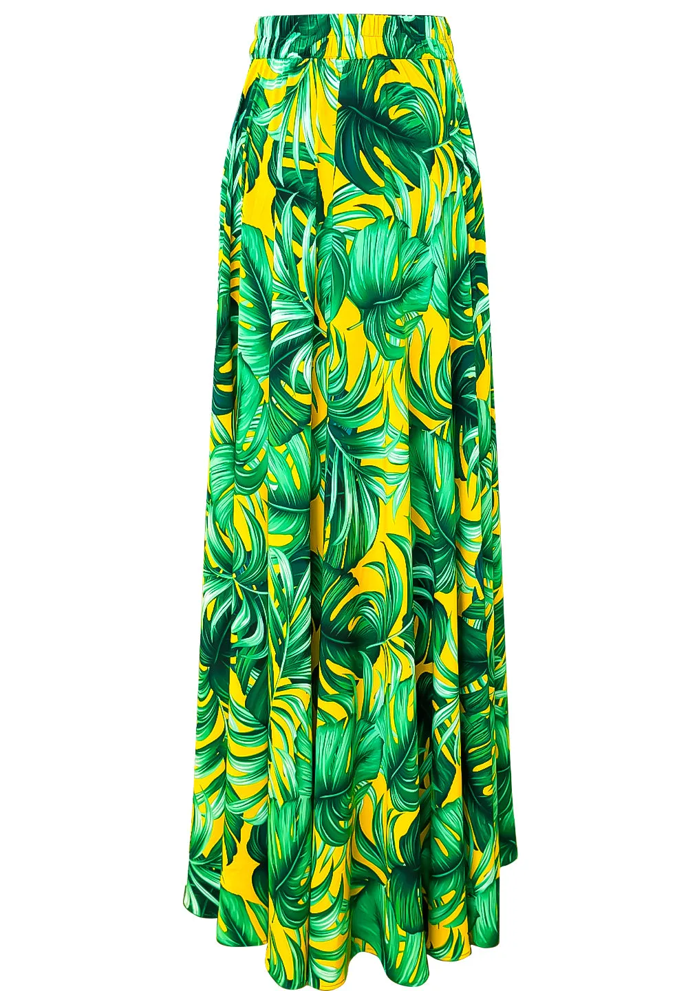 Jungle – Monstera Yellow Vera Skirt