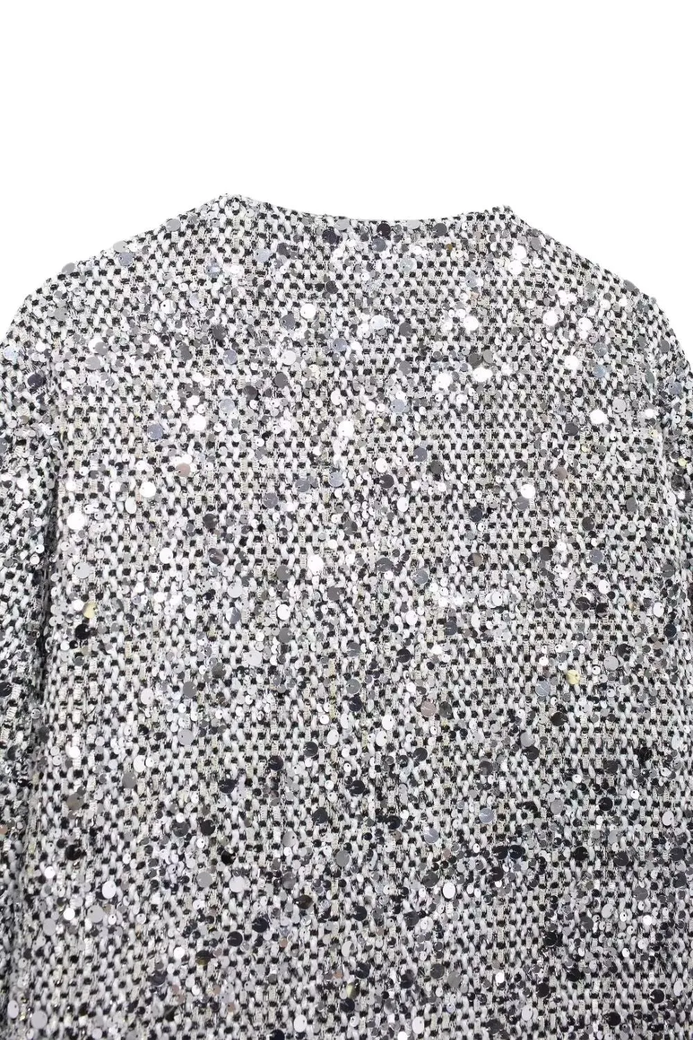 'Mia' Minimalist Versatile Sequin Tweed Jacket