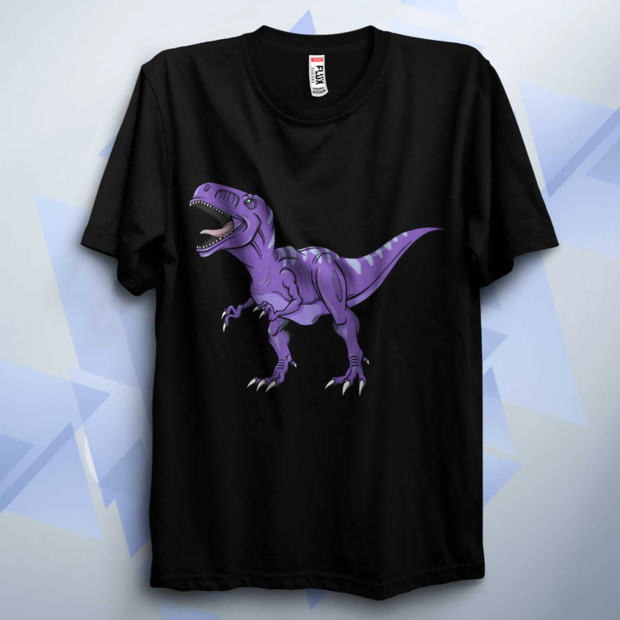 Purple Dinosaur Classic Kid's T Shirt