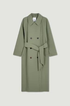 ROOMY TRENCH SS'24 LIGHT ARMY