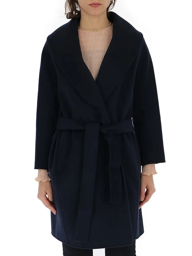 'S Max Mara Belted Wrap Coat