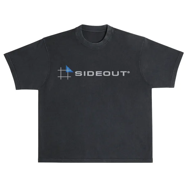 Sport Heavyweight Boxy Black Tee