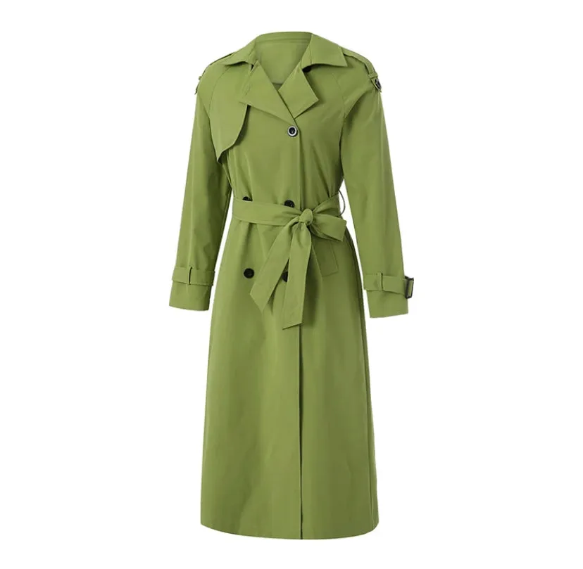 Tie Up Trench Coat