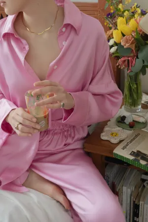 VISION - Relaxed Shirt - Flamingo Pink